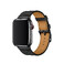 Ремешок iLoungeMax Hermes Black для Apple Watch 40mm | 38mm SE | 6 | 5 | 4 | 3 | 2 | 1 OEM