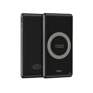 Повербанк с беспроводной зарядкой HOCO B32 Energetic 8000 mAh Black - Фото 2