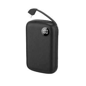 Повербанк HOCO B38 Extreme 10000mAh з кабелем Lightning