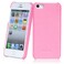Розовая кожаная накладка HOCO Fashion для iPhone 5/5S/SE  - Фото 1