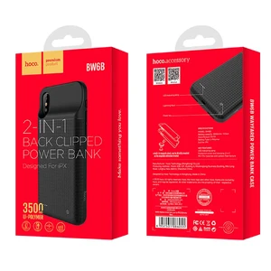 Чехол-аккумулятор HOCO BW6B Wayfarer 3500mAh для iPhone X | XS - Фото 6