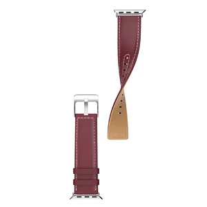Кожаный ремешок HOCO WB04 Duke Series Red для Apple Watch 42m | 44mm - Фото 2