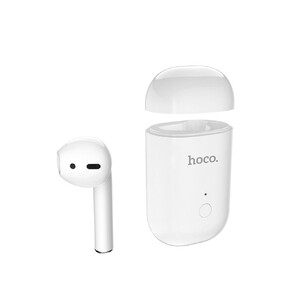 Bluetooth-гарнитура HOCO E39 Admire Sound White с зарядным кейсом