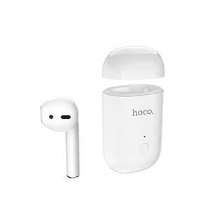 Bluetooth-гарнитура HOCO E39 Admire Sound White с зарядным кейсом E39 - Фото 1