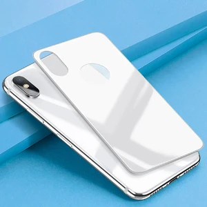 Переднє + заднє захисне скло HOCO 5D Full Screen Tempered Glass Set Silver White для iPhone X | XS - Фото 7