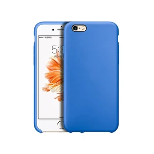 Силіконовий чохол HOCO Original Series Blue для iPhone SE 3 | SE 2 | 8 | 7 - Фото 2