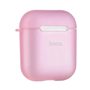 TPU чохол HOCO Soft Case Pink для Apple Airpods