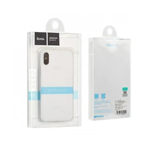 Ультратонкий чехол HOCO Thin Series Frosted PP Cover Transparent Matte для iPhone X | XS - Фото 4