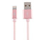 Плетеный кабель HOCO UPF01 Rose Gold Lightning to USB  - Фото 1