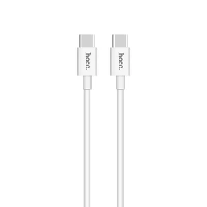 Кабель HOCO X23 Skilled White USB Type-C to USB Type-C 1m - Фото 2