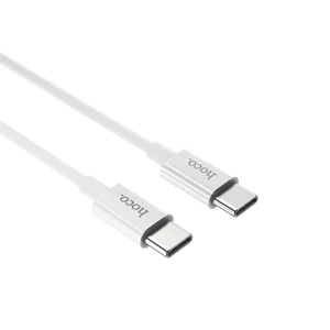 Кабель HOCO X23 Skilled White USB Type-C to USB Type-C 1m - Фото 5