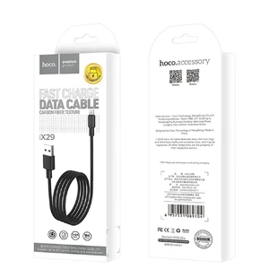 Кабель HOCO X29 Superior Style Black Lightning to USB 1m - Фото 4