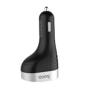 Автозарядка з дисплеєм HOCO Z29 Regal Dual USB - Фото 4