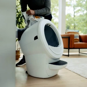 Автоматический дозатор наполнителя для самоочищающегося лотка Whisker Litter-Robot 4 LitterHopper White - Фото 3