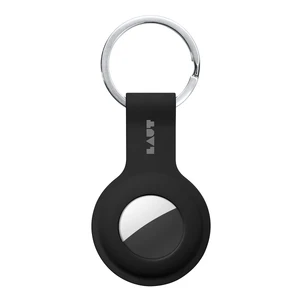Силіконовий брелок з кільцем LAUT HUEX TAG Black для AirTag