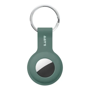 Силіконовий брелок з кільцем LAUT HUEX TAG Sage Green для AirTag