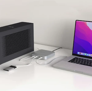 Хаб концентратор HyperDrive Thunderbolt 4 Power 4в1 із вбудованим джерелом живлення GaN для MacBook | iPad - Фото 6
