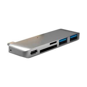 Хаб (адаптер) HyperDrive 5-in-1 USB-C Hub MacBook | iPad Space Gray GN21BGRAY - Фото 1