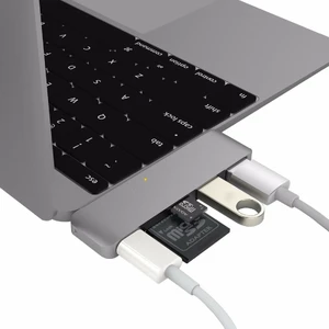 Хаб (адаптер) HyperDrive 5-in-1 USB-C Hub MacBook | iPad Space Gray - Фото 2