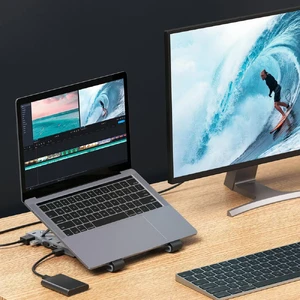 Хаб-підставка HyperDrive 7-in-1 USB-C Hub Stand для MacBook | iPad Pro - Фото 3