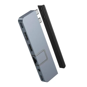 Хаб HyperDrive DUO PRO 7-in-2 USB-C Hub Space Gray для MacBook Pro - Фото 2