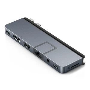 Хаб HyperDrive DUO PRO 7-in-2 USB-C Hub Space Gray для MacBook Pro HD575-GRAY - Фото 1