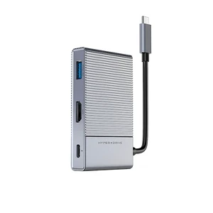 Хаб (адаптер) HyperDrive 6-in-1 USB-C PD Hub GEN2 4K60Hz HDR HDMI для MacBook | iPad - Фото 2
