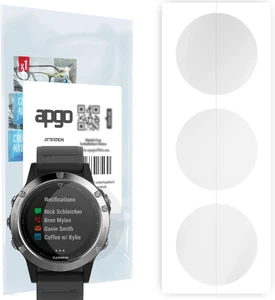 Гідрогелева захисна плівка iLoungeMax Hydrogel Clear для Garmin Fenix 5x  - Фото 1