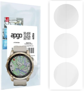 Гидрогелевая защитная пленка iLoungeMax Hydrogel Clear для Garmin Fenix 7s  - Фото 1