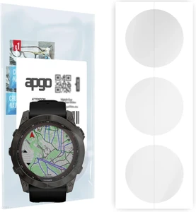 Гідрогелева захисна плівка iLoungeMax Hydrogel Clear для Garmin Fenix 7X  - Фото 1