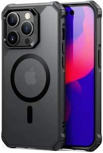 Силіконовий чохол ESR Air Armor TPU Case Frosted Black with HaloLock для iPhone 14 Pro 4894240161425 - Фото 1