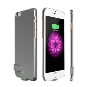 Ультратонкий чехол-аккумулятор iMUCA Slim Power Gray для iPhone 6 Plus | 6s Plus - Фото 5