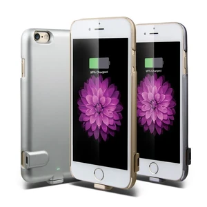 Ультратонкий чохол-акумулятор iMUCA Slim Power Silver для iPhone 6 Plus | 6s Plus - Фото 3