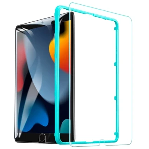 Захисне скло з рамкою для поклейки ESR 9H 0.33mm для iPad 9 | 8 | 7 10.2" (2021 | 2020 | 2019) | Air 3 | Pro 10.5" - Фото 2