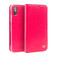 Кожаный чехол-книжка Qialino Classic Leather Wallet Case Pink для iPhone X/XS  - Фото 1