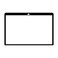 Захисна плівка iLoungeMax ibovder Frame Screen Protector Black для MacBook 12" - Фото 3