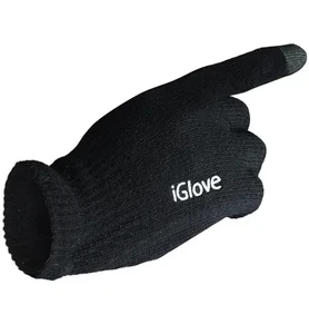 Рукавички iLoungeMax iGlove для сенсорних екранів iPhone, iPad, iPod Чорні - Фото 6