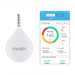 Умный портативный глюкометр iHealth Align (BG1) - Фото 2