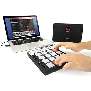 Портативный MIDI-контроллер (клавиатура) IK Multimedia iRig Pads для iOS и Mac/PC с Lightning и USB-C, 16 пэдов и подсветкой - Фото 2