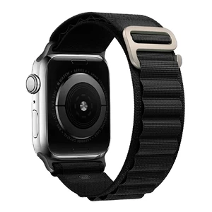 Ремінець iLoungeMax Alpine Loop Black для Apple Watch Ultra 49mm | 45mm | 44mm | 42mm