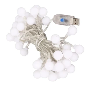 Светодиодная гирлянда iLoungeMax Ball Battery 5M 50LEDs Warm White - Фото 2