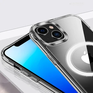 Прозорий силіконовий чохол iLoungeMax Clear Case with MagSafe для iPhone 14 Plus - Фото 4