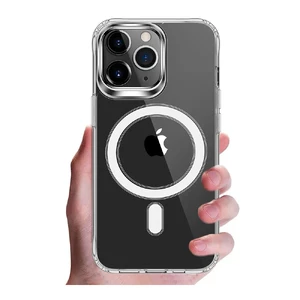 Прозорий силіконовий чохол iLoungeMax Clear Case with MagSafe для iPhone 14 Pro - Фото 2