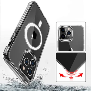 Прозорий силіконовий чохол iLoungeMax Clear Case with MagSafe для iPhone 14 Pro Max - Фото 3