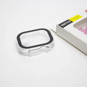 Защитный чехол со стеклом iLoungeMax Clear Premium Case PC+Glass для Apple Watch Ultra 49mm - Фото 3