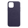 Кожаный чехол iLoungeMax Genuine Leather Case MagSafe Deep Violet для iPhone 12 | 12 Pro ОЕМ