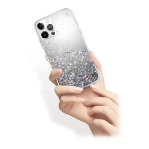 Силіконовий чохол з блискітками iLoungeMax Glitter Silicone Case Black для iPhone 13 Pro - Фото 3