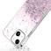 Силиконовый чехол с блестками iLoungeMax Glitter Silicone Case Purple для iPhone 13 - Фото 3