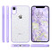 Блестящий чехол со звездами iLoungeMax Glitter Star Purple для iPhone XR - Фото 2