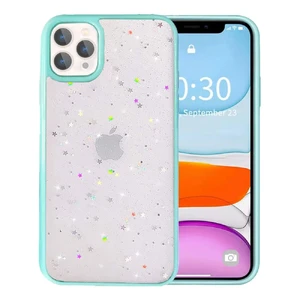 Блестящий чехол со звездами iLoungeMax Glitter Star Sky Blue для iPhone 13 Pro
